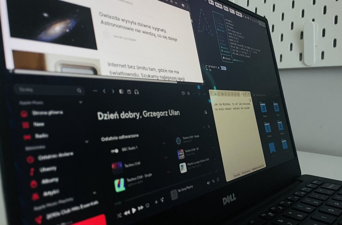Jak nie Windows, to co? Arch Linux z Hyprlandem