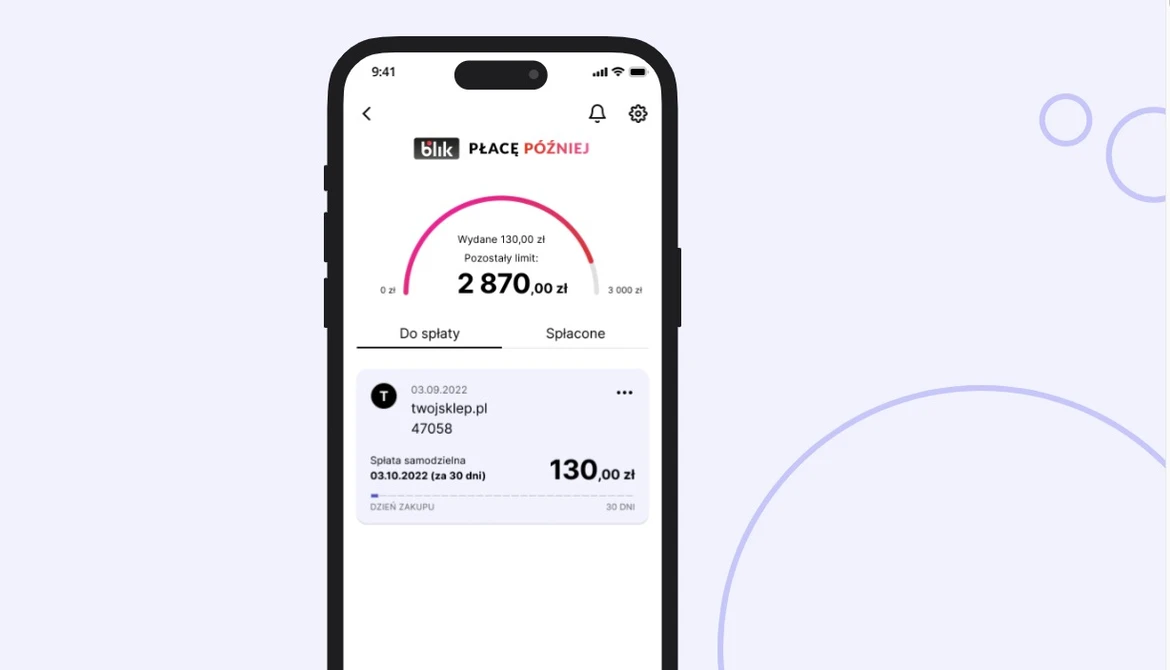 Kup teraz, zapłać później. BLIK rozwija przydatną usługę