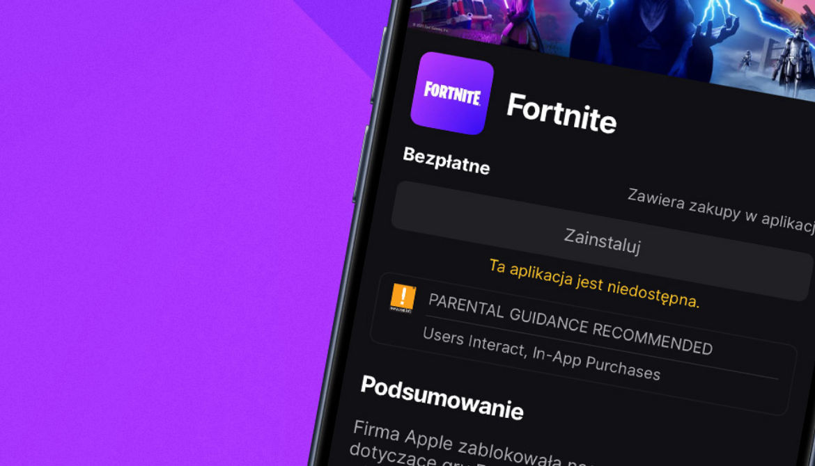 Zamieszanie wokół Fortnite trwa. W co grają Apple i Epic Games?