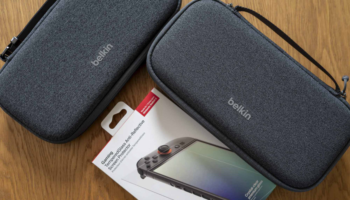 Etui z ładowaniem i hartowane szkło. Akcesoria Belkin dla Nintendo Switch 2 to dobry początek