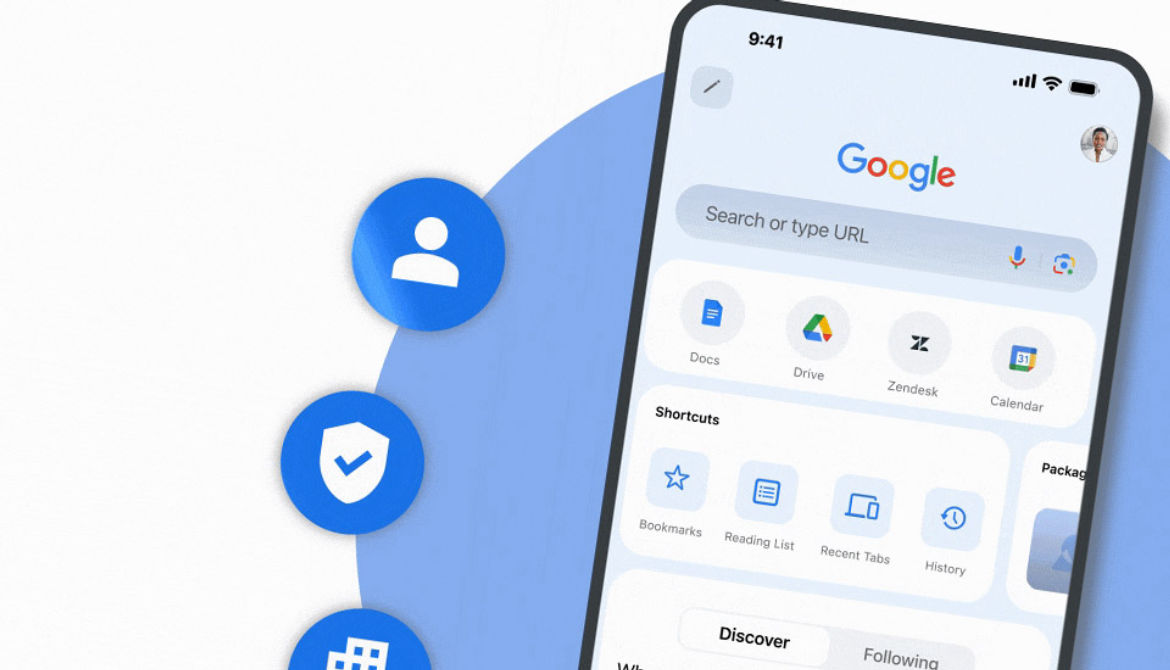 Chrome na iPhonie z funkcją, z której będziesz chciał korzystać