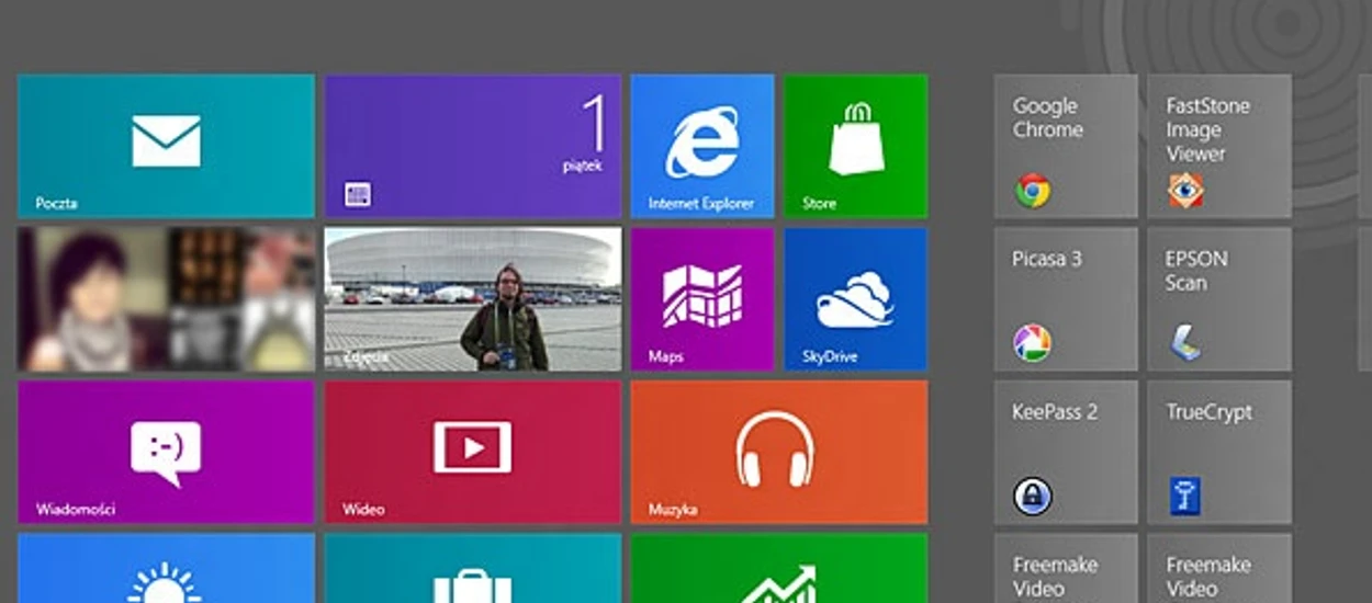 Wersja testowa Windows 8 ponad trzy razy mniej popularna niż Win7. Co może być przyczyną?