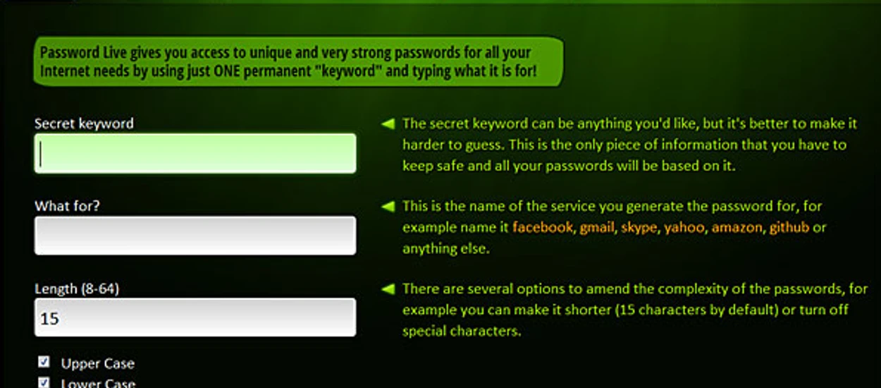 Polski Password Live chce rozwiązać problem haseł w inny sposób