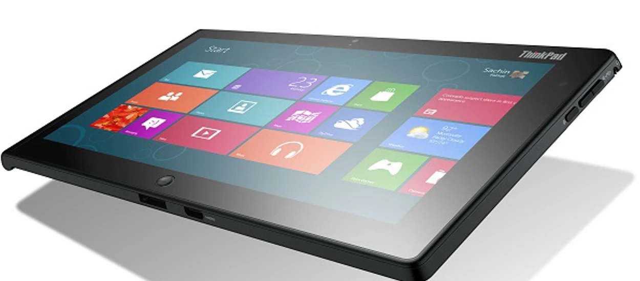 Lenovo ThinkPad Tablet 2 z systemem Windows Pro w cenie laptopa