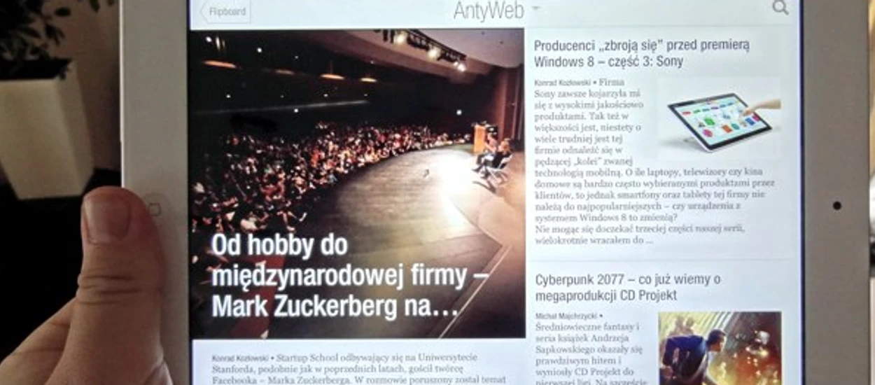 Wiecie jak dodać Antyweb do Flipboard? No to już wiecie