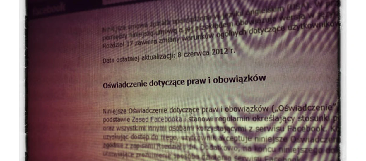 Potrzebujemy bardziej zrozumiałych regulaminów i licencji - przypadek Instagram najlepszym przykładem