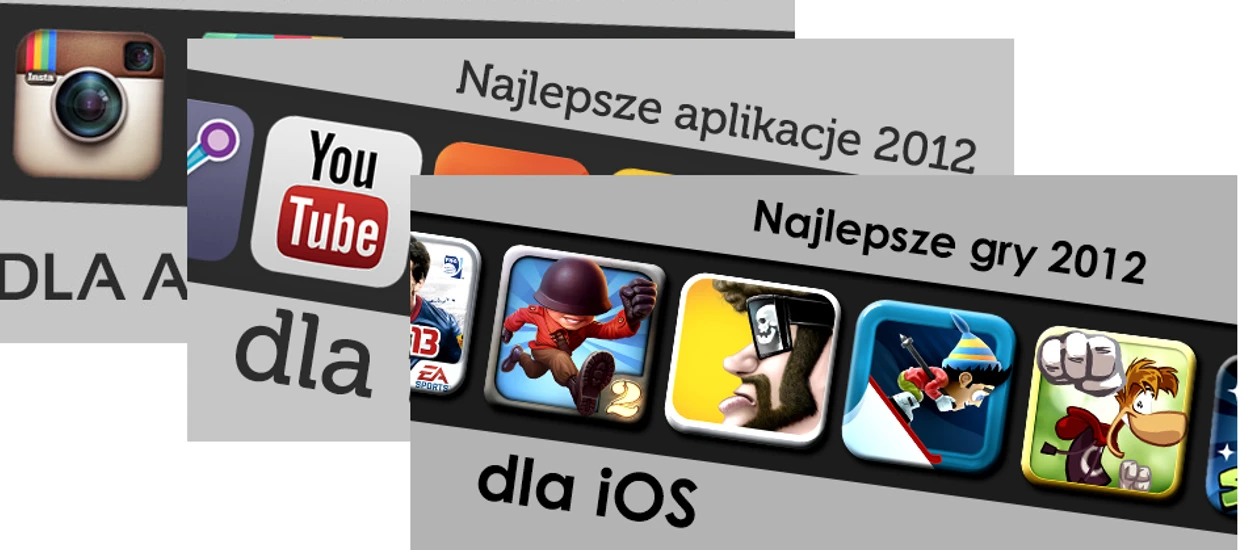 Wielki ranking najlepszych aplikacji i gier mobilnych 2012 dla Androida, iOS i WP