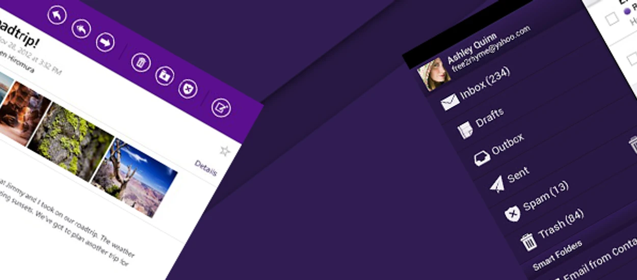 Yahoo! odświeża skrzynki e-mail. Nowe aplikacje na Androida, iOS i Windows 8 wyglądają ekstra