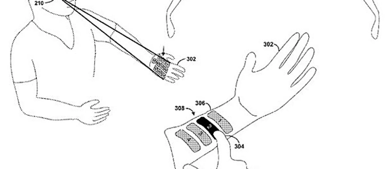 Google opatentował miniprojektor do swoich okularów, który ma zastąpić dotykowy ekran
