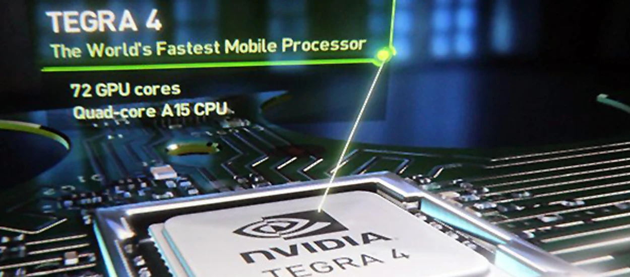 [CES 2013] Nvidia pozamiatała. Tegra 4 wprowadzi mobilne granie na zupełnie nowy poziom