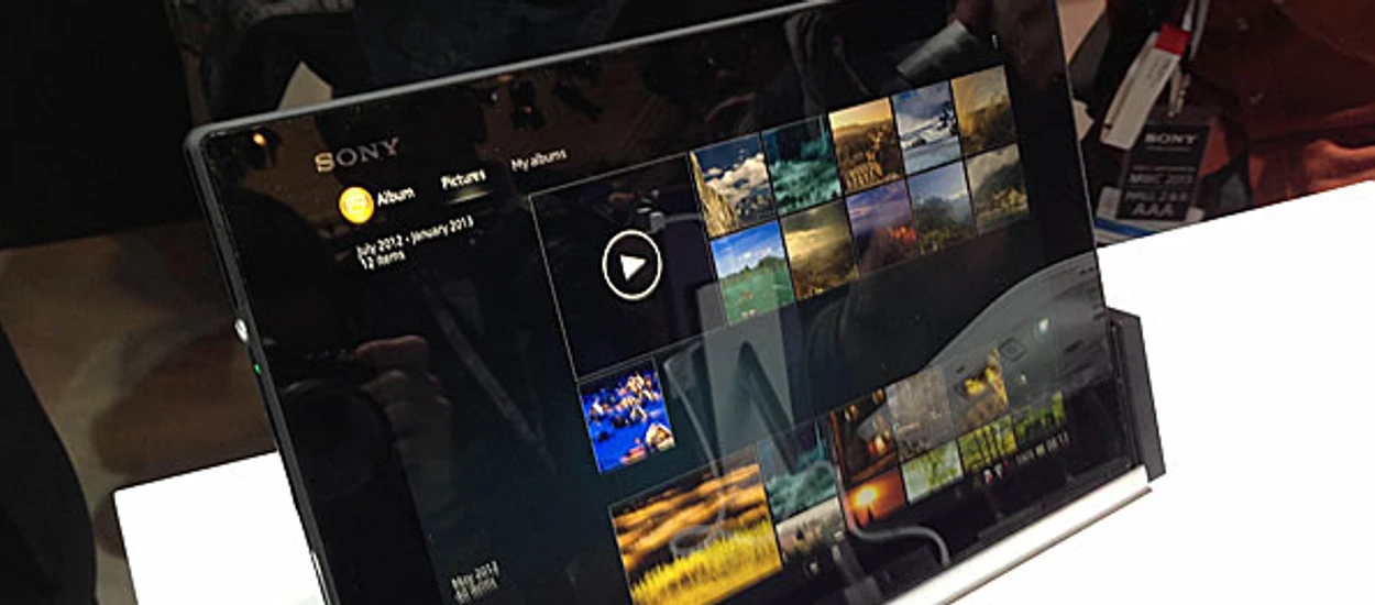 [MWC2013] Sony Xperia Tablet Z - znamy ceny i przybliżoną datę premiery. Zdjęcia i wideo prosto z Barcelony
