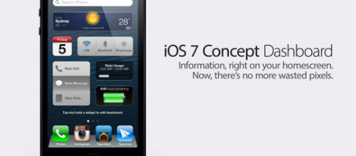 Jak mógłby wyglądać iOS 7, gdyby Apple posłuchało głosu klientów