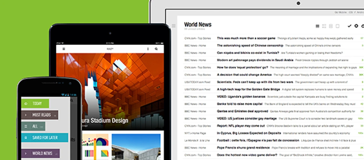 Ilu użytkowników ma już Feedly? Nie zgadniecie. Do nowości dołączyła natomiast lepsza aplikacja mobilna