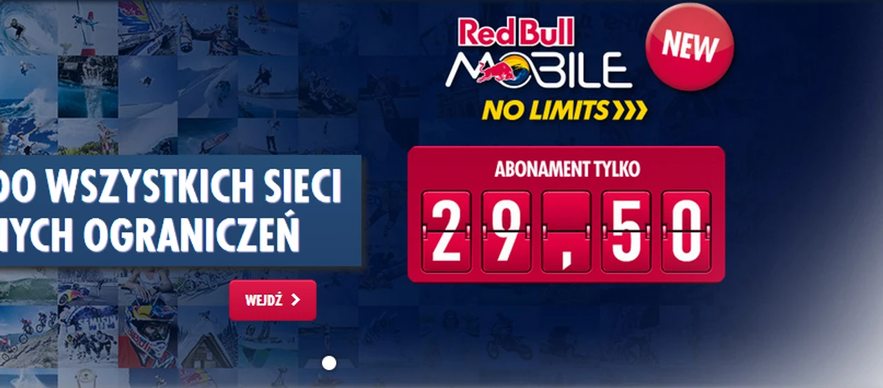 Play odpowiada szybciej niż się można było spodziewać – Red Bull Mobile no limits za 29,50 zł