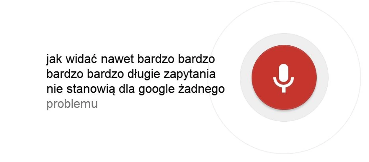 Już jest wyszukiwanie głosowe Google w języku polskim - pierwsze wrażenie