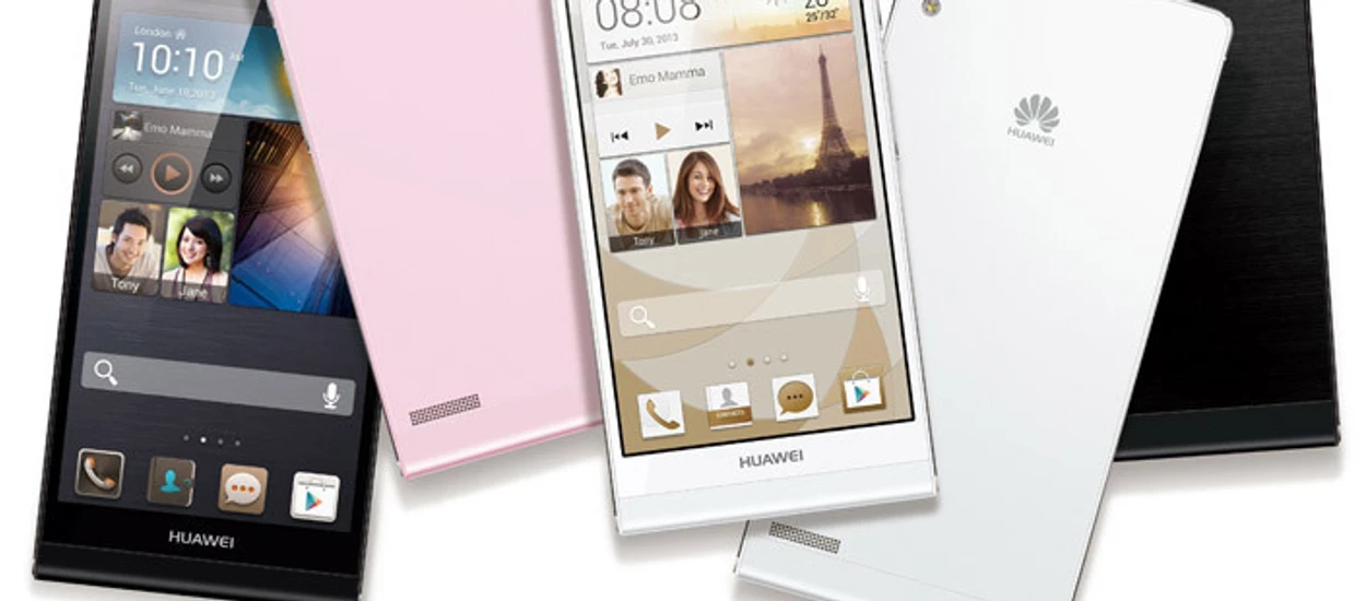 Huawei Ascend P6 – najcieńszy smartfon świata