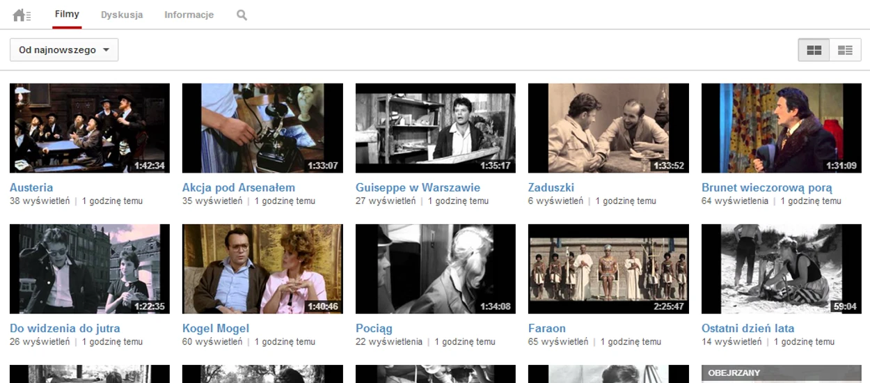 Klasyka polskiego kina za darmo i legalnie na YouTube - na to czekałem, zapewne nie tylko ja