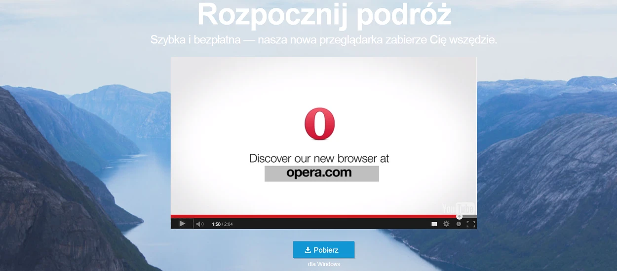 Właśnie wyszła Opera 15 - to pierwsza stablina wersja działająca na silniku Chromium i wygląda rewelacyjnie