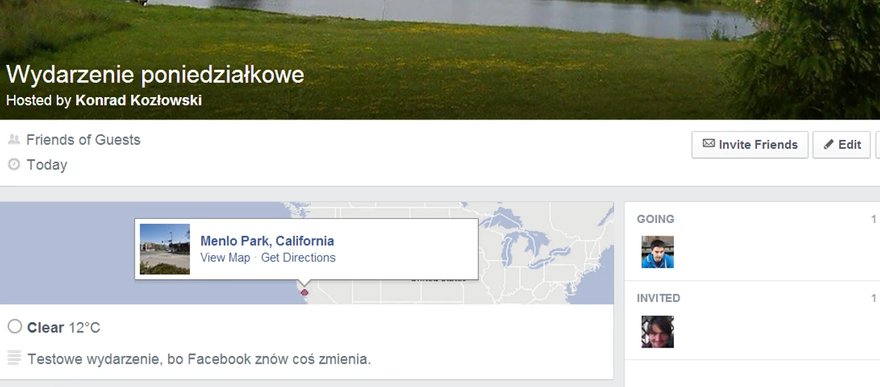 (Prawie) nowy wygląd wydarzeń na Facebooku - lepiej późno niż wcale