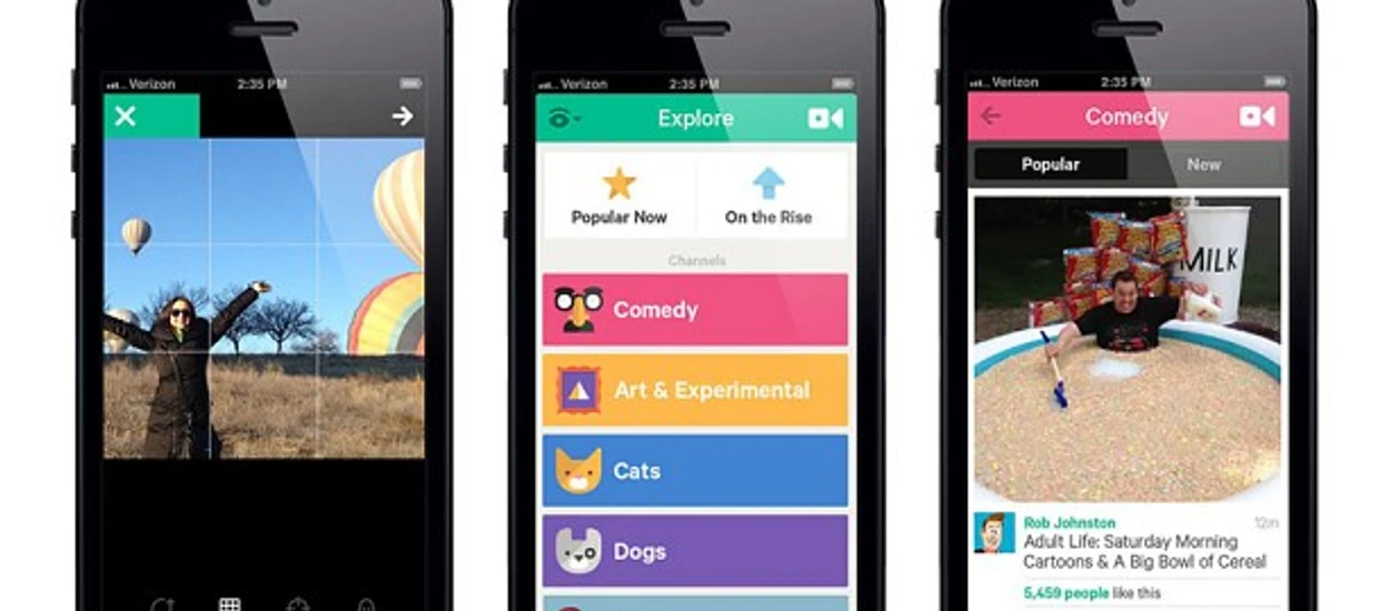 Vine podejmuje rękawicę. Czy ma szanse w walce z Instagramem?