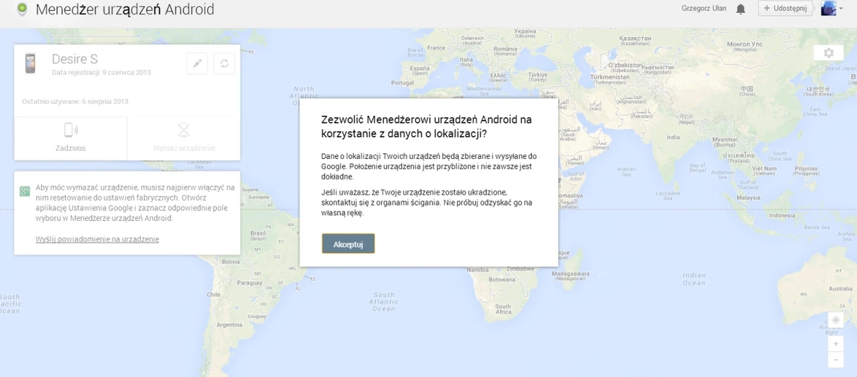 Lokalizator telefonów z Androidem od Google już dostępny!