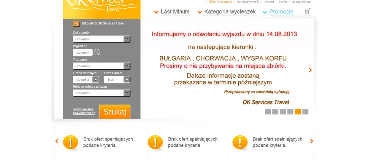 Prawie się udało przetrwać wakacje bez upadłości biur podróży – Ok Services Travel odwołuje wycieczki