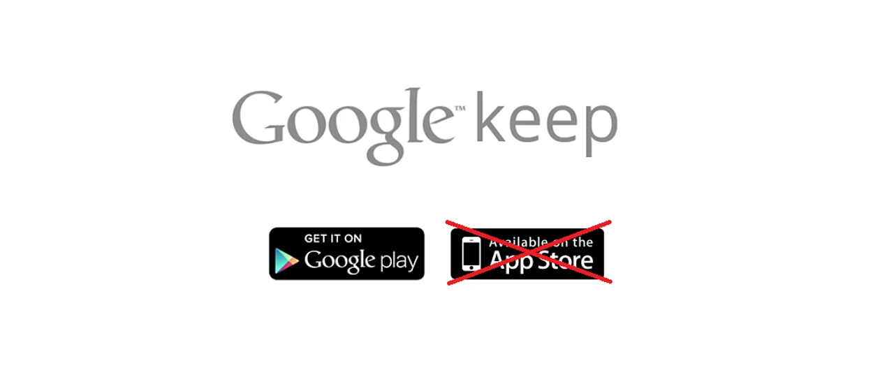 Co z Google Keep dla iOS?