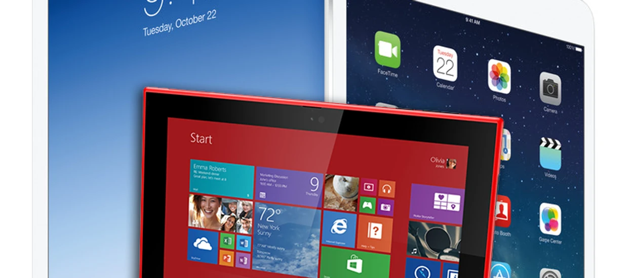 Nowe iPady? Lumia 2520? Porównujemy najnowsze tablety z najlepszymi modelami na rynku