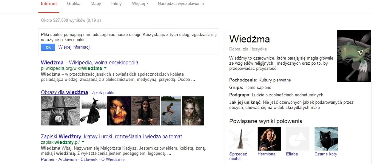 Google - żarty w wyszukiwarce z okazji Halloween, widżet pokazujący lokalizację znajomych