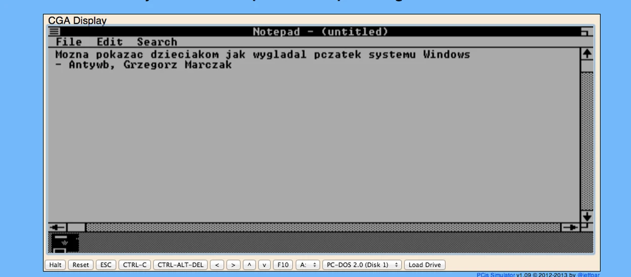 Przecudny emulator online Windows v 1.01