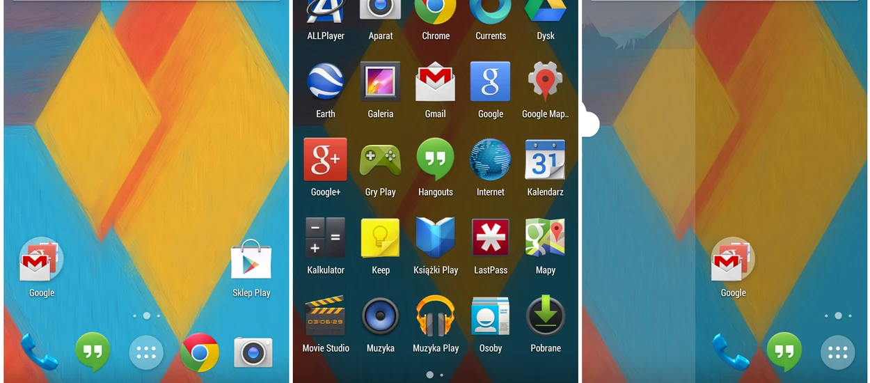 Launcher z KitKata na wszystkich Androidach?