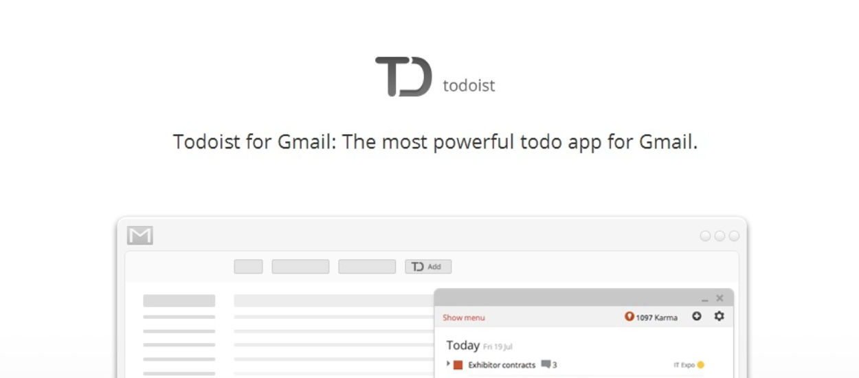 Todoist z dodatkiem do Gmaila - to dopiero połączenie!