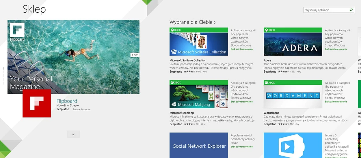 Flipboard dla Windows 8.1 wreszcie jest - coś się wreszcie ruszyło, czy jedna jaskółka wiosny nie czyni?