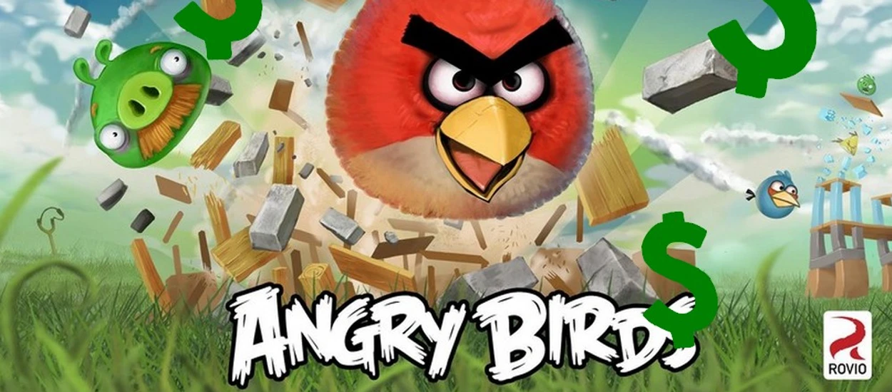 Angry Birds są równie popularne co Twitter