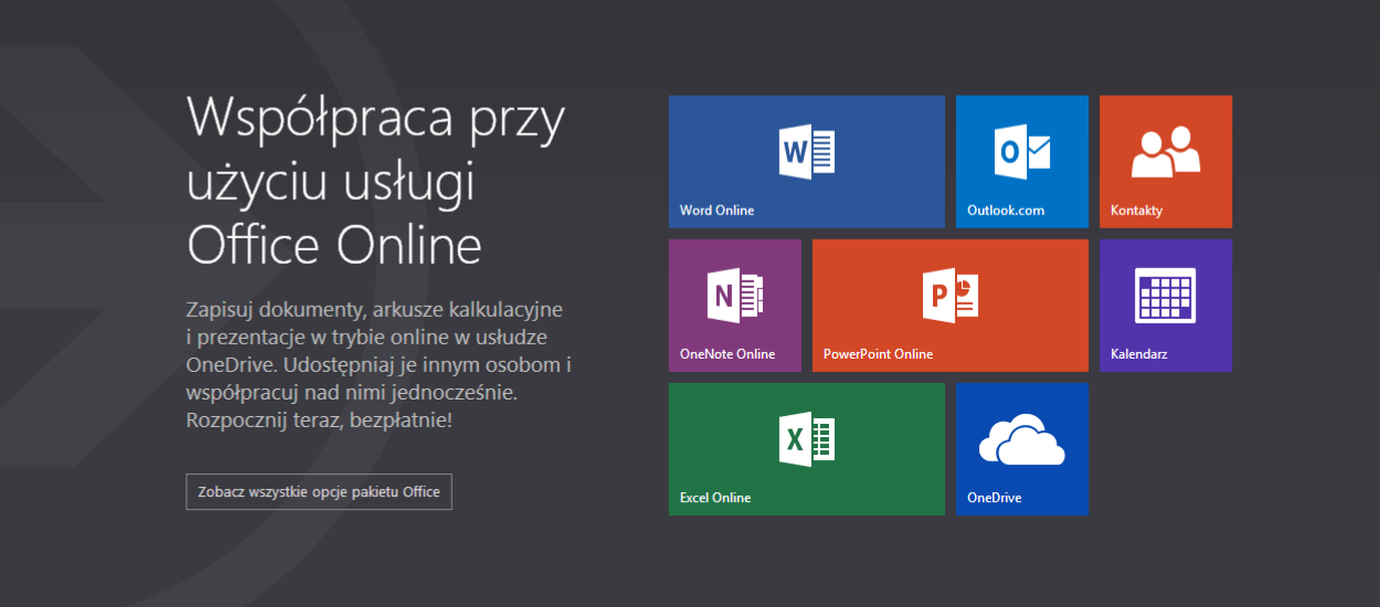 Świetny ruch Microsoftu - przywitajcie Office Online