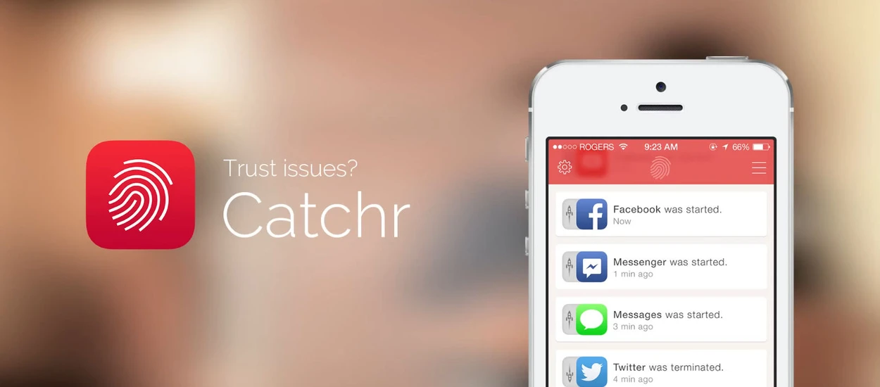 Catchr - sprawdź, kto używał twojego telefonu
