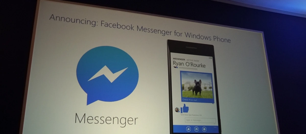 Facebook Messenger dla Windows Phone – potwierdzony, pojawi się już niedługo