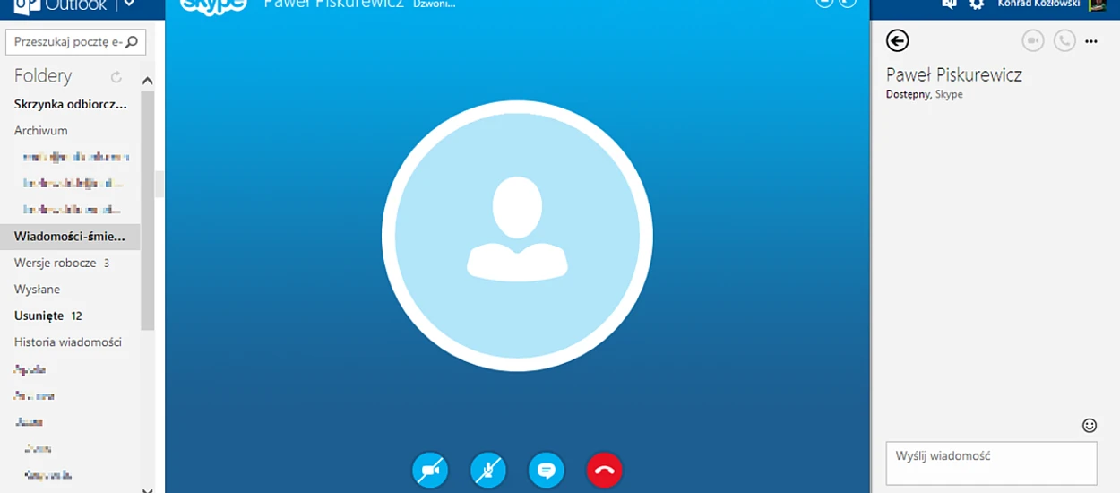 Skype w przeglądarce dostępny dla wszystkich. Także w jakości HD