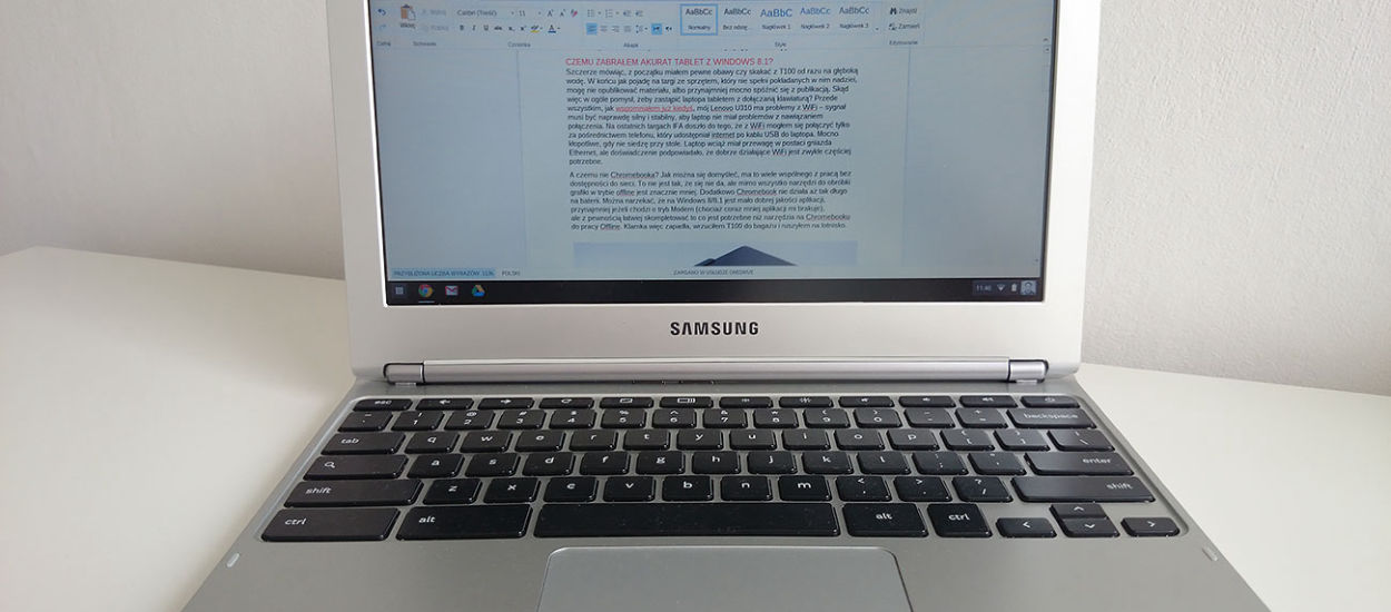 Jak mój Chromebook stał się lepszy dzięki... Microsoftowi