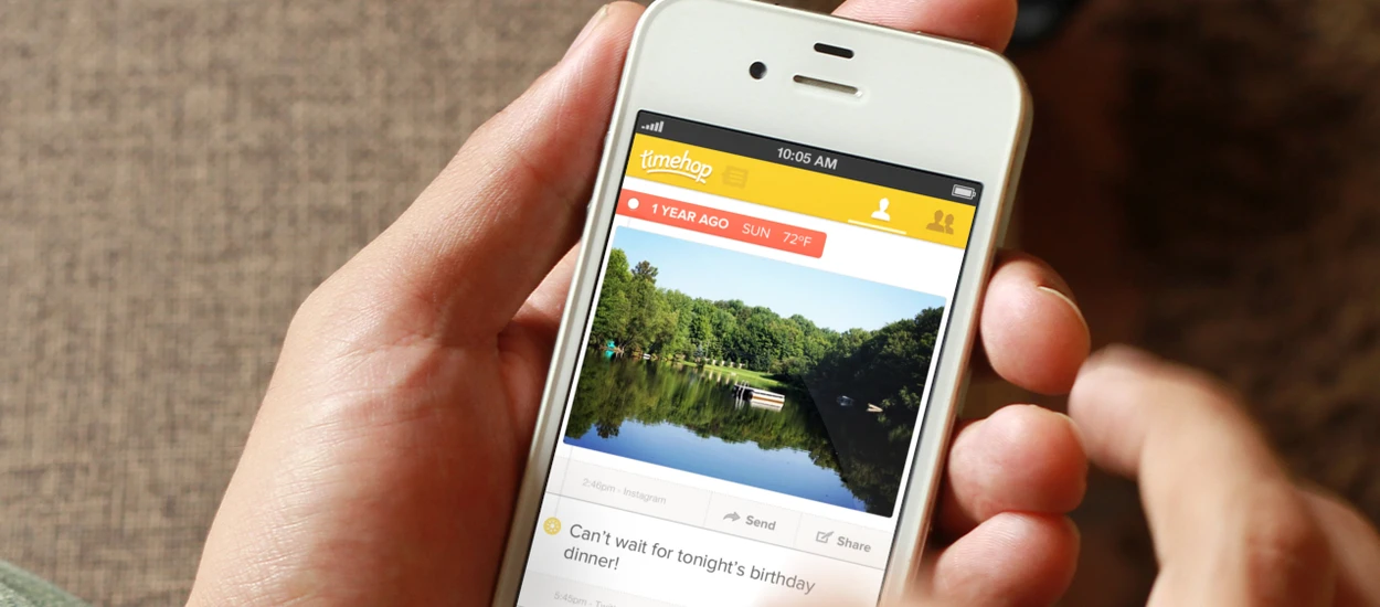 Timehop powraca i przywoła Twoje wspomnienia