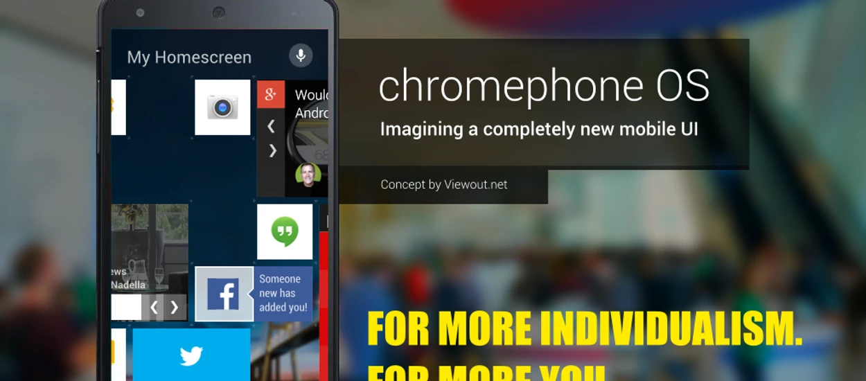 Intrygujący koncept Chromephone OS - jesteśmy na to gotowi?