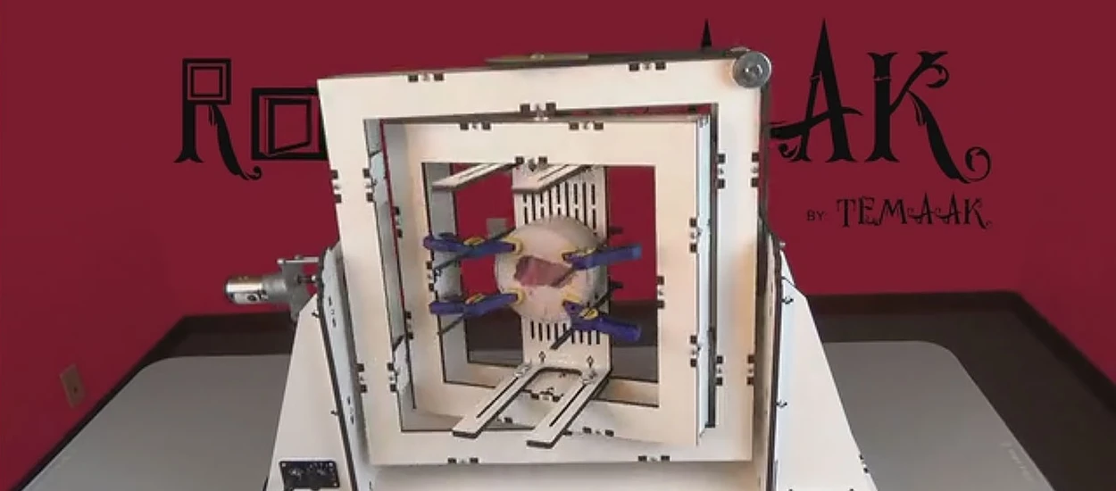 Jak szybko i tanio powielić przedmiot stworzony za pomocą drukarki 3D? Za pomocą RotoMAAK na przykład