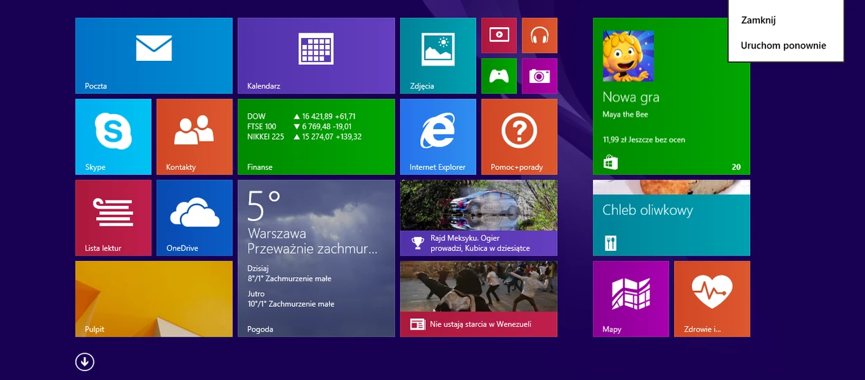 Aktualizacja dla Windows 8.1 już dostępna do pobrania. Zapraszamy do naszego testu uaktualnienia