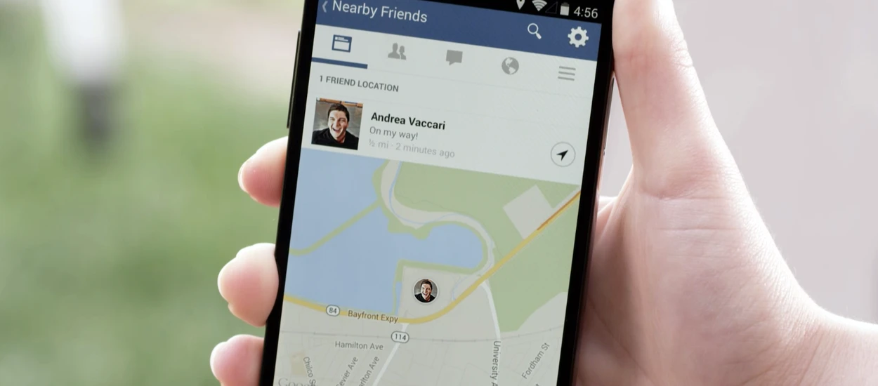 Facebook wprowadza funkcję „Znajomi w pobliżu”