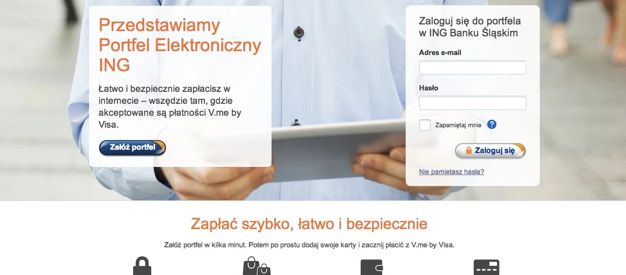 ING uruchamia swój portfel elektroniczny