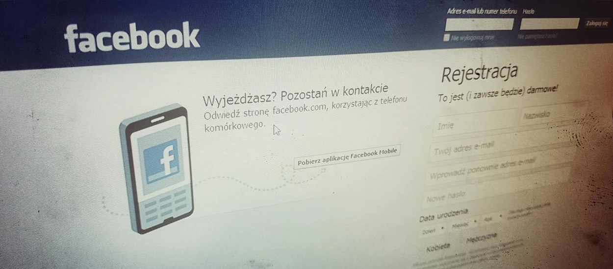 Facebook eksperymentował ze stanami emocjonalnymi użytkowników i co z tego wynikło