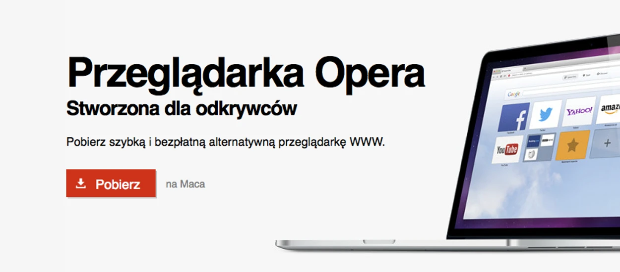 Co nowego u Opery? Opera 22 oparta o silnik Chromium