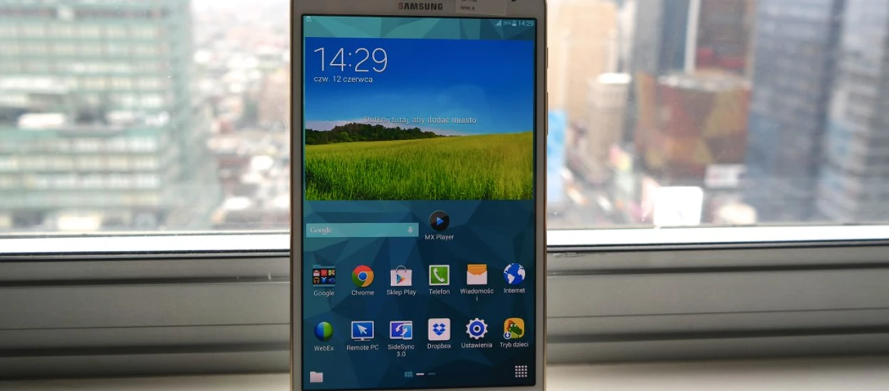 Mieliśmy w rękach najnowsze dziecko Samsunga! Przedstawiamy tablet Galaxy Tab S 