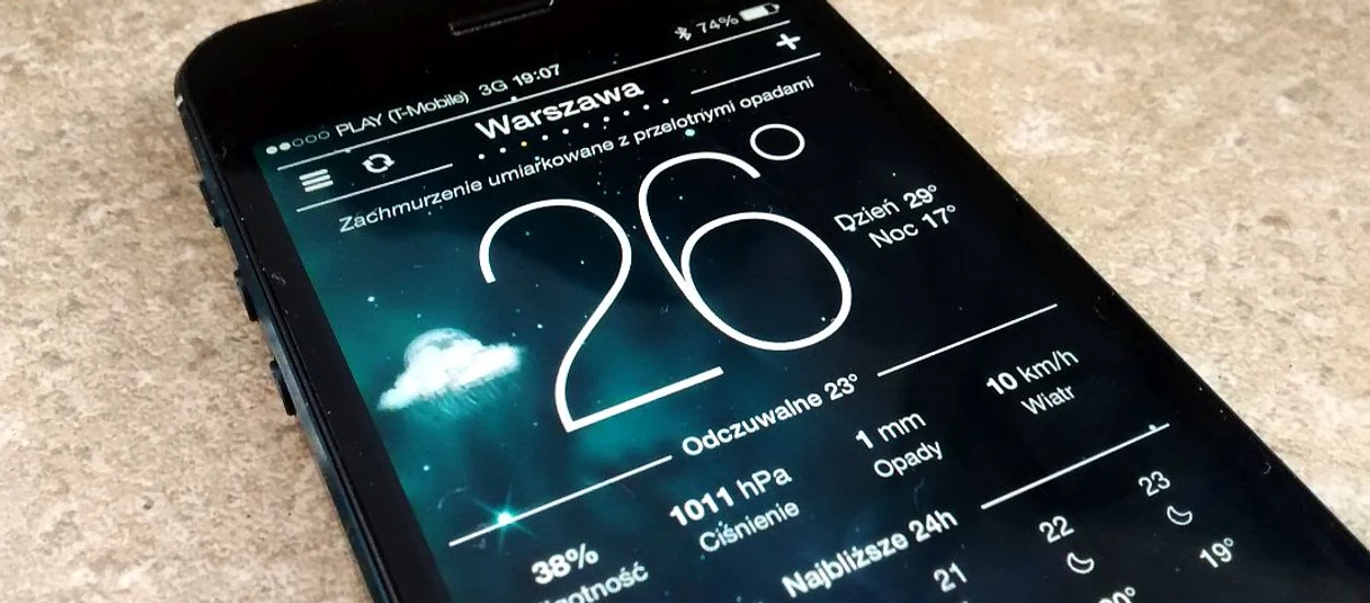 Pogoda, informacje, wideo - nowe, ładne wydanie TVN Meteo dla iPhone'a