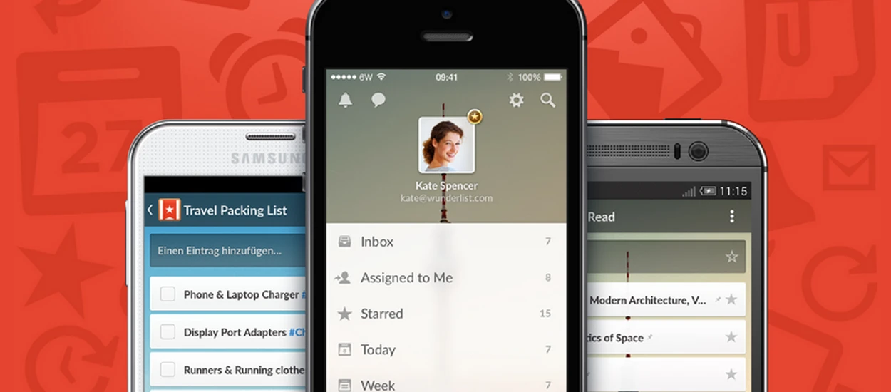 Wunderlist 3 z synchronizacją w czasie rzeczywistym, publicznymi listami i nowym interfejsem